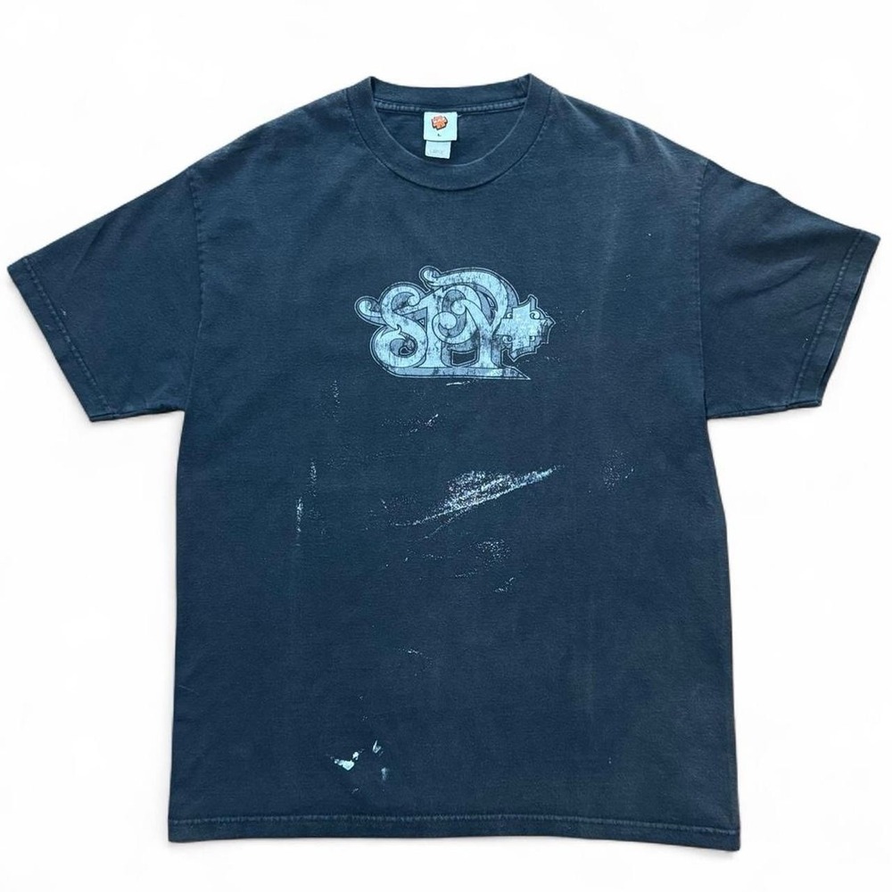 Vintage 90s Distressed Spy Eyewear Glasses Logo Merch T-shirt Large